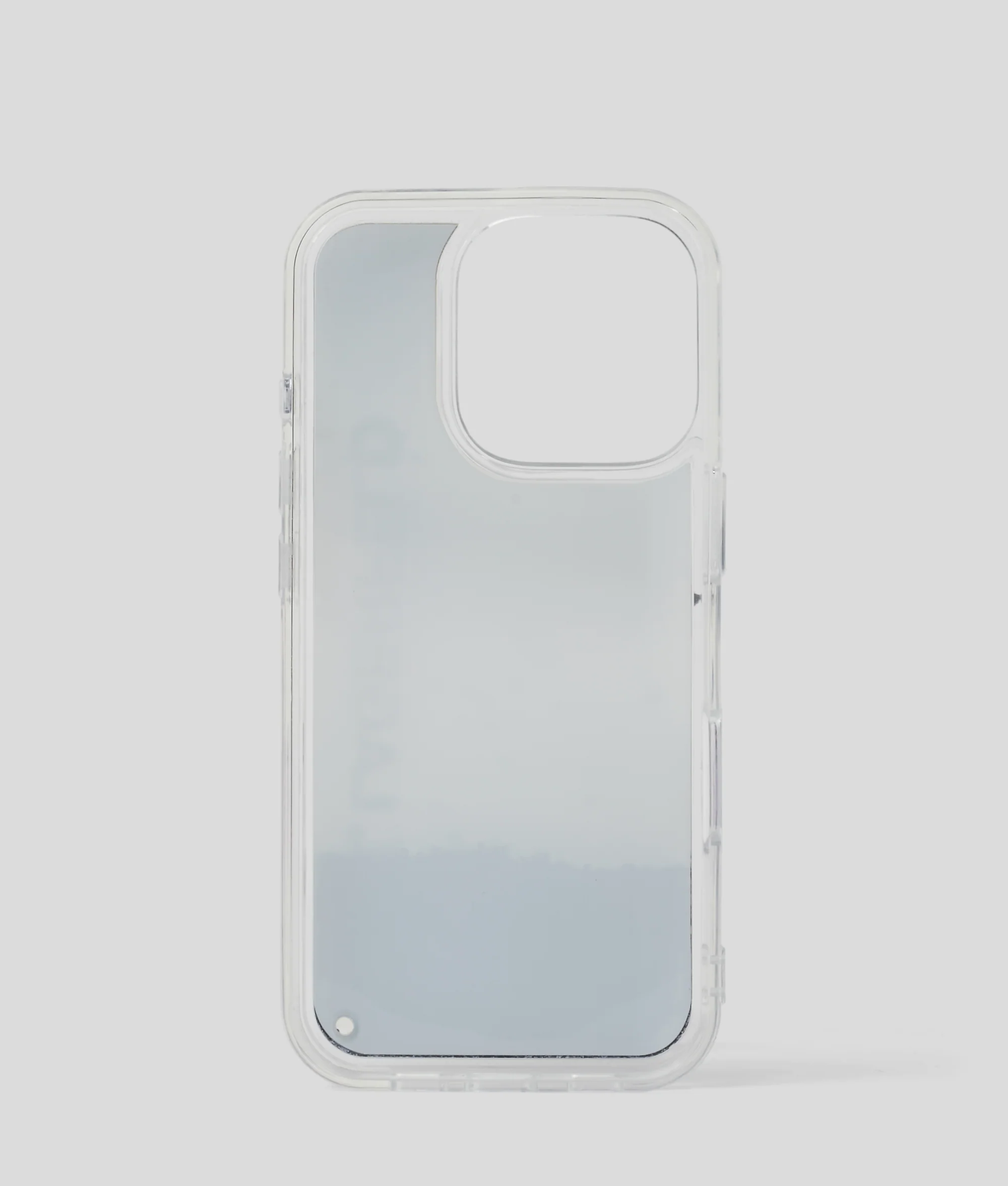 Coque pailletée ornée du logo pour iPhone 16 Pro