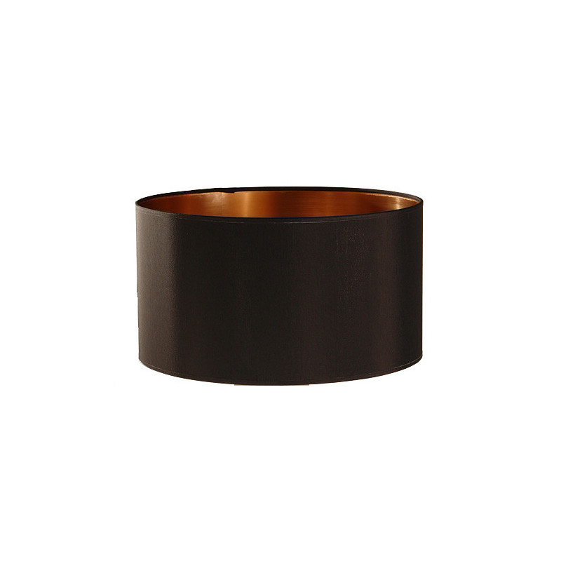 Abat-jour Tandem cuivre et noir Ø 35 cm NIEDERAU