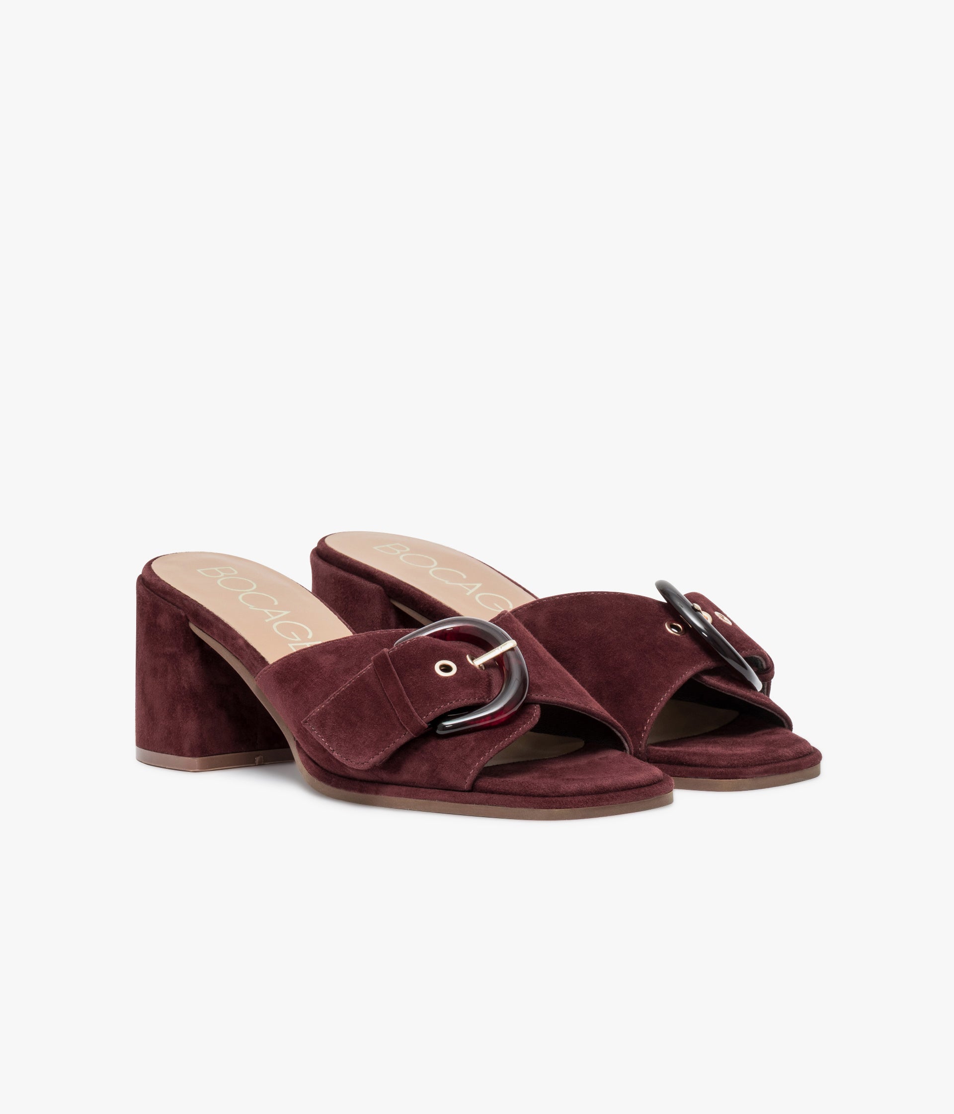 Mule Octavie bordeaux