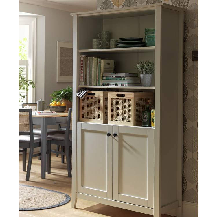 Habitat Set of 2 Rattan Square Boxes - Natural