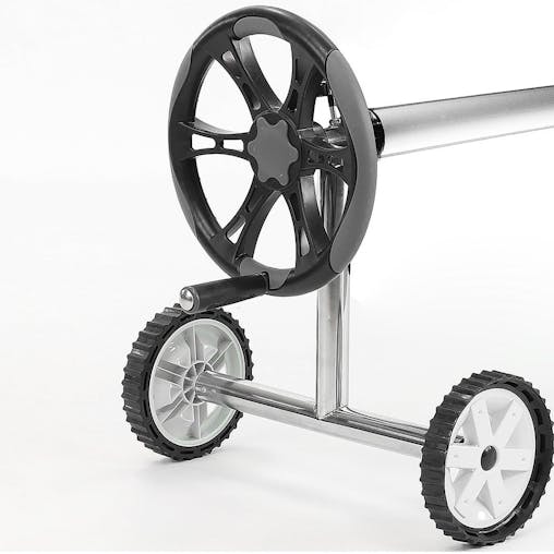 NNEDPE Adjustable Swimming Pool Cover Roller - 5.5m