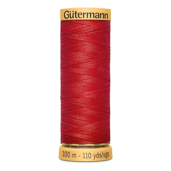 Gutermann Red Cotton Thread 100m (1974)