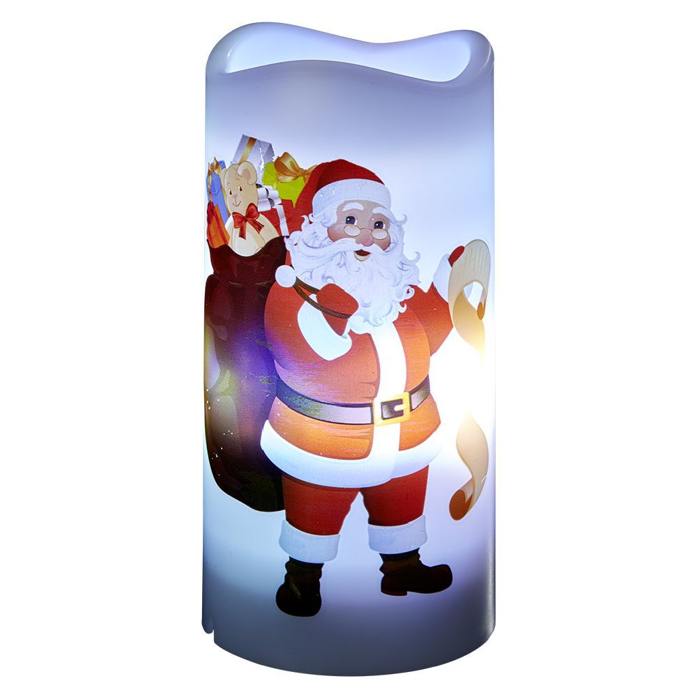 Bougie projecteur LED No&euml;l