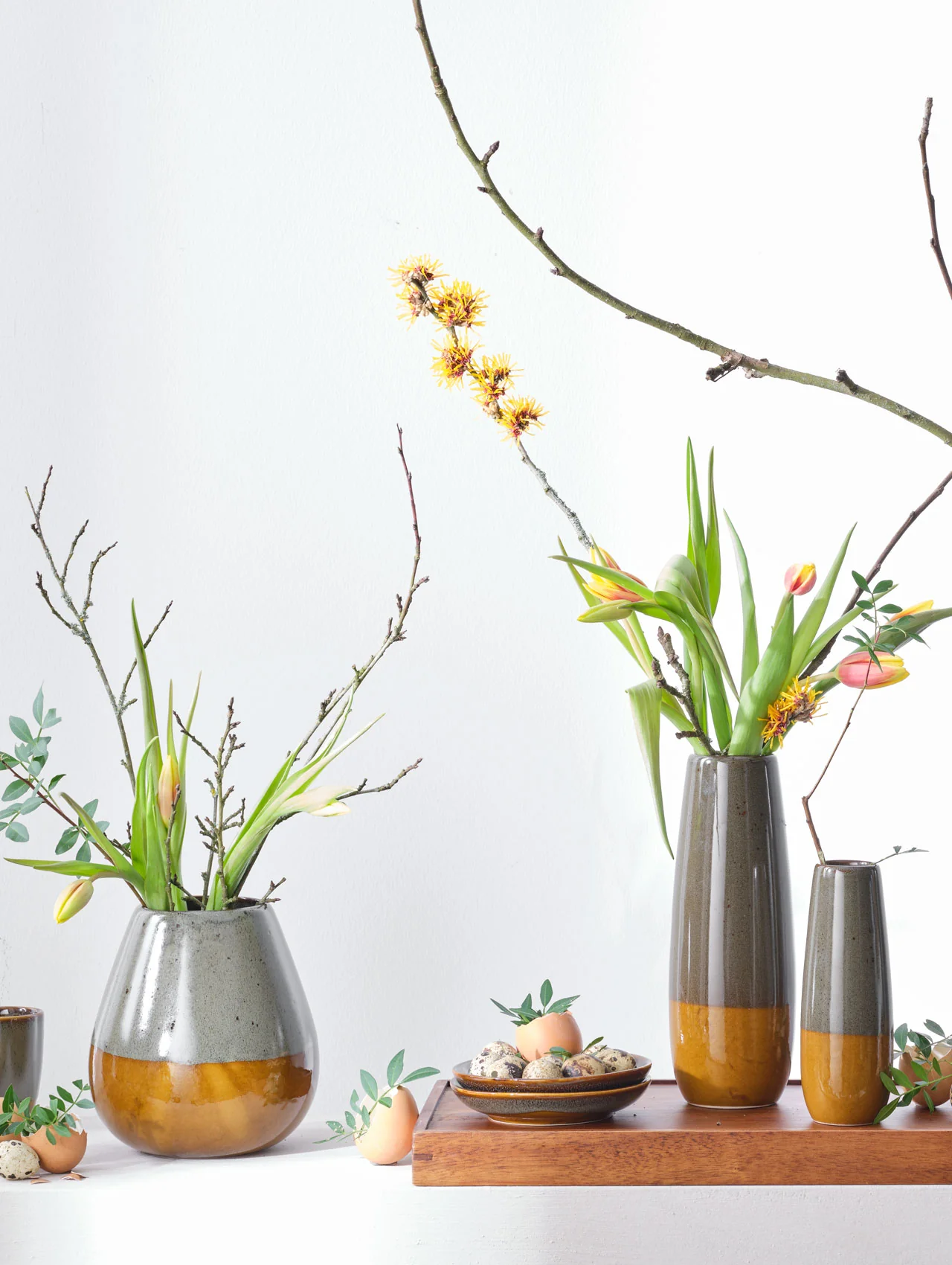 vase, platino