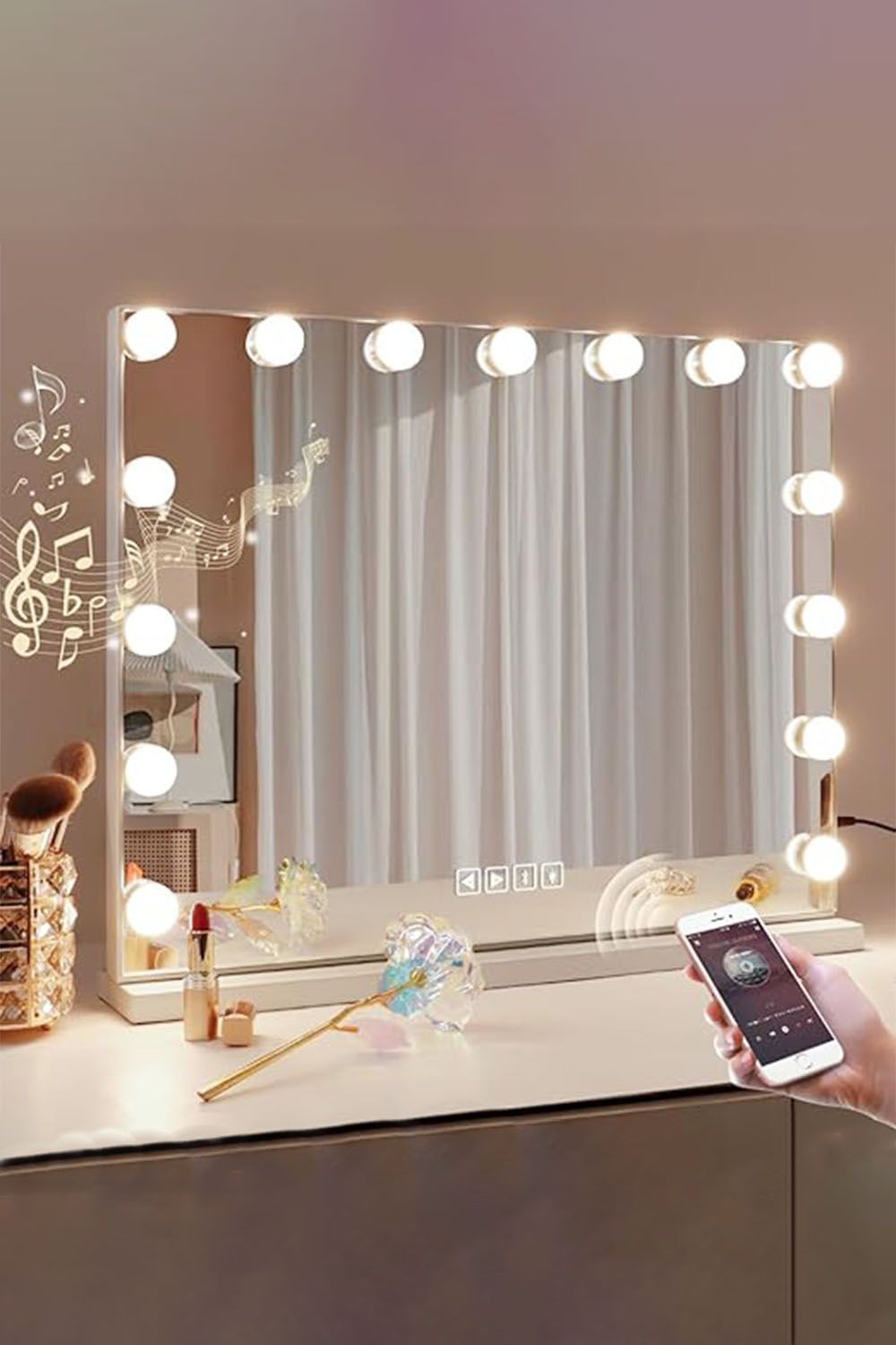 The hot sale Hollywood Vanity Mirror with Touch Screen Control