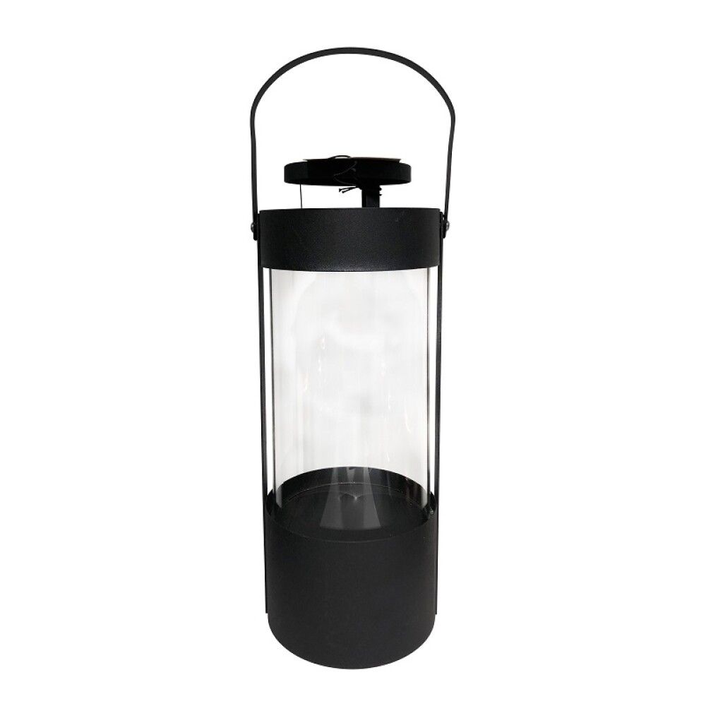 LYKT GARDEN LIFE RUND 12,8CM SVART