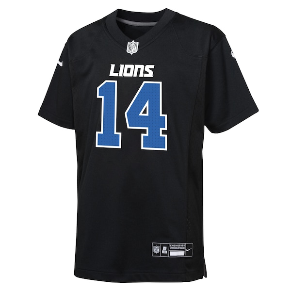 Amon-Ra St. Brown Detroit Lions Nike Youth Fashion Game Jersey - Carbon Black