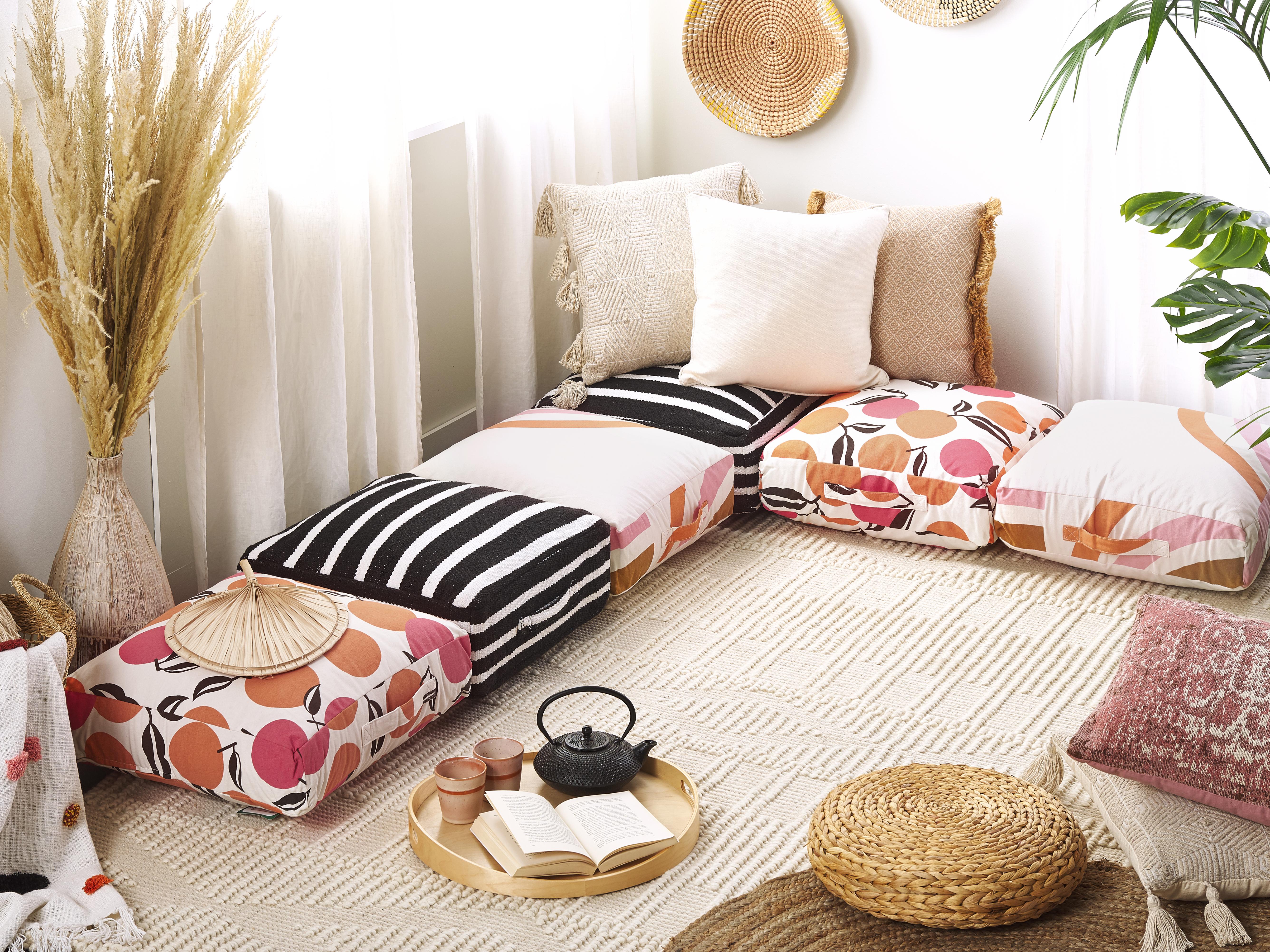 Pouffe MELLAL Cotton Multicolour