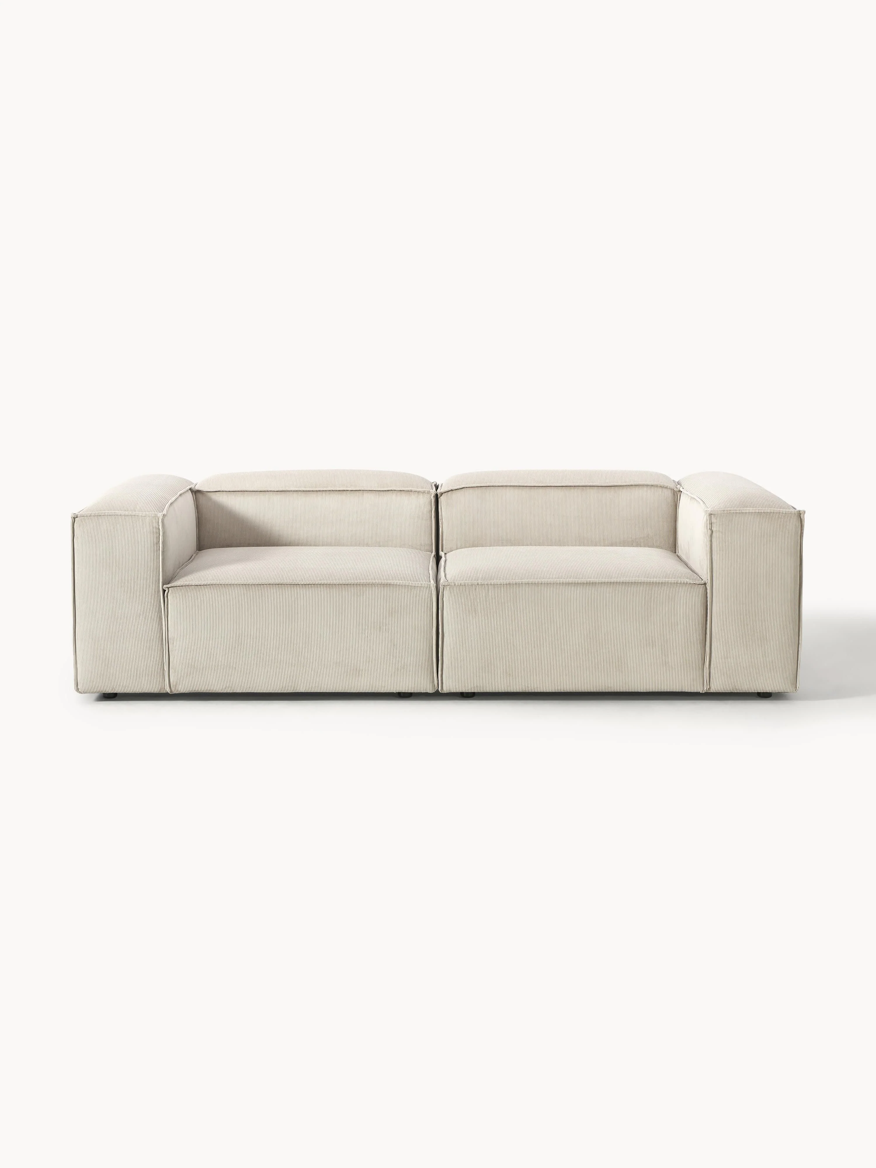 Modulares Sofa Lennon (3-Sitzer) aus Cord