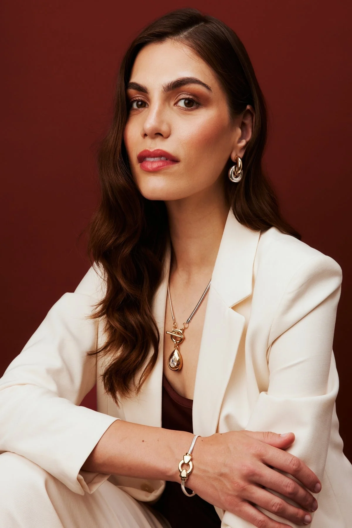 Kallie Mixed Metal Necklace