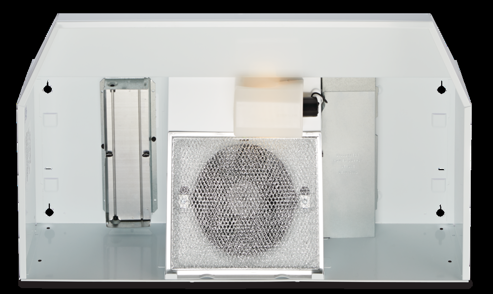 MASTER Chef 190 CFM White Under Cabinet Range Hood