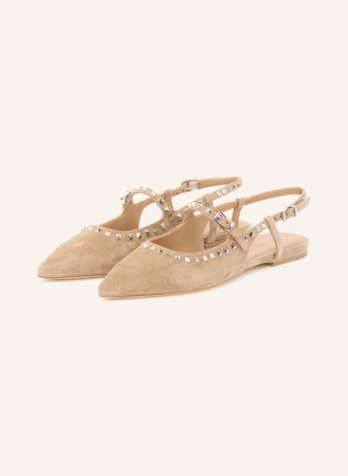 KENNEL & SCHMENGER Slingpumps GRETA mit Nieten