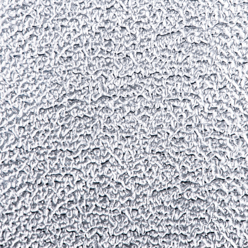 Tôle en aluminium effet crépi 250 x 500 x 1 mm ALBERTS