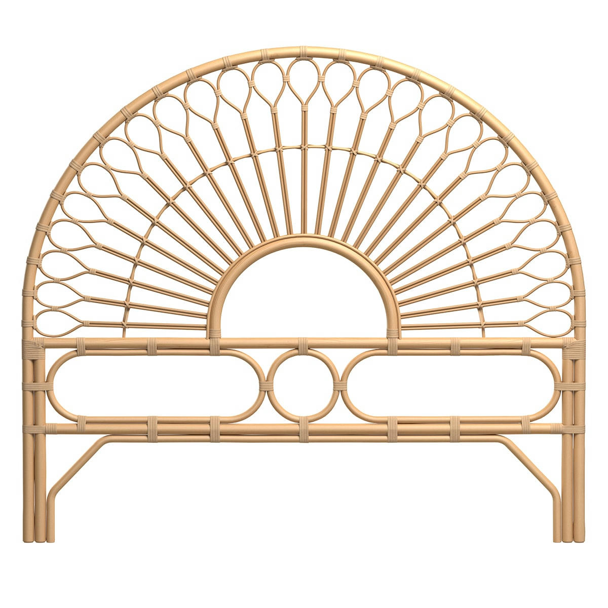 BAHIA - Tête de lit 160 cm en rotin