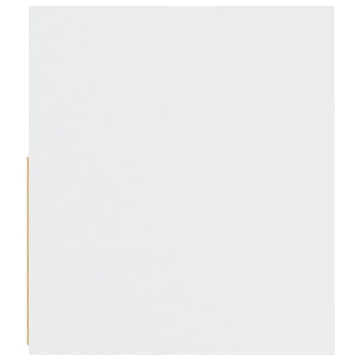 NNEVL Bedside Cabinets 2 pcs with LEDs White 60x35x40 cm