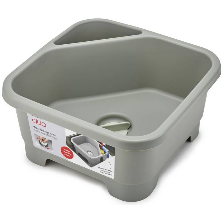 Joseph Joseph Duo Wash Up Bowl - Grey