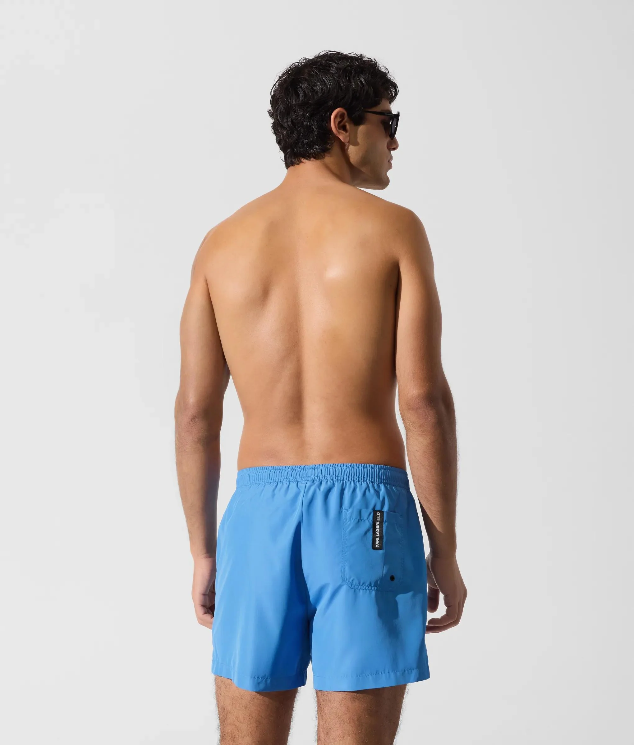Short de bain orné du logo