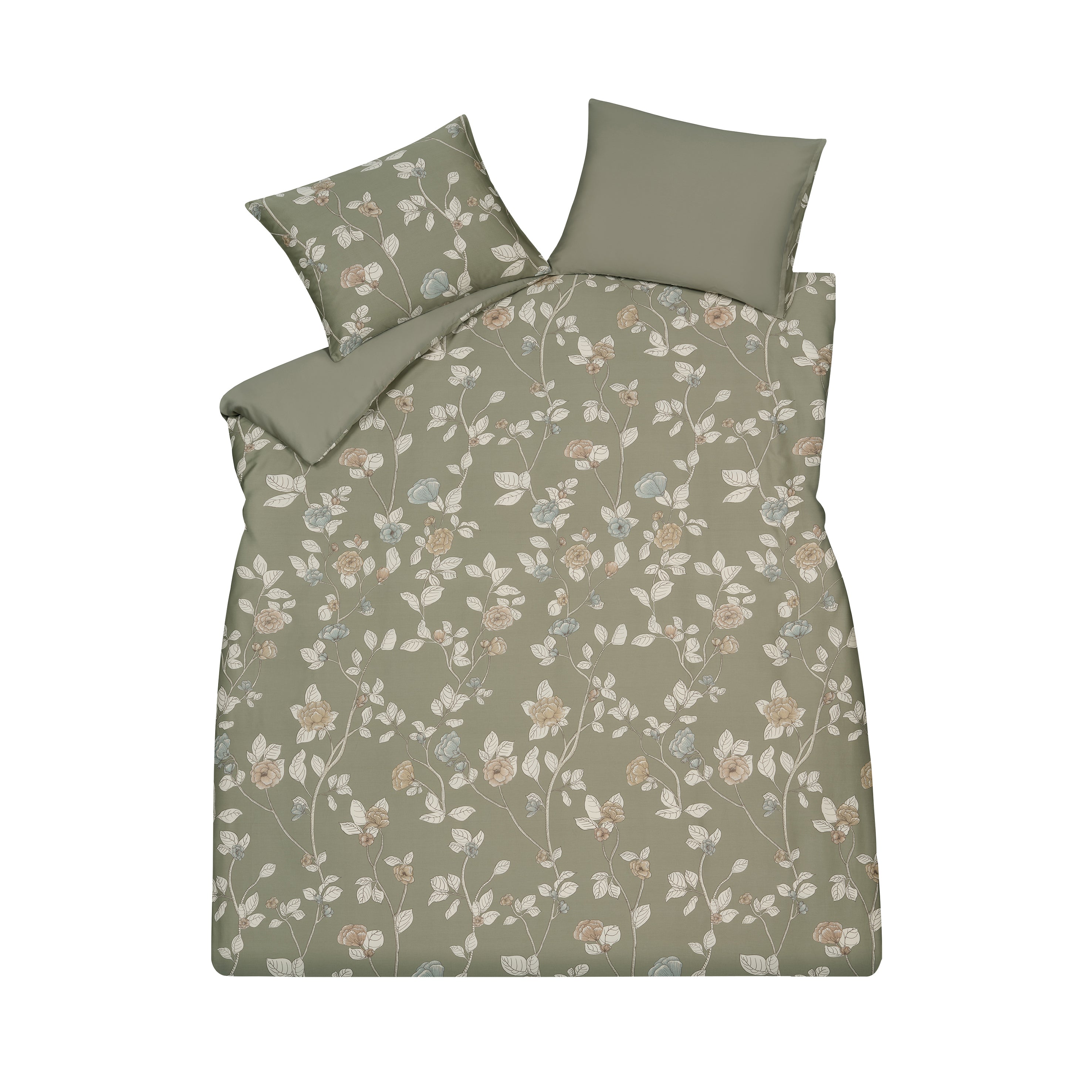 Vandyck Pure 94 Dekbedovertrek 140 x 200/220 cm - Thyme