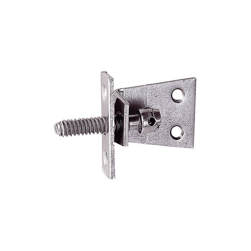 Ferrure d'assemblage pour meuble en acier zingué 45 mm 2 pièces TEKNIBOX