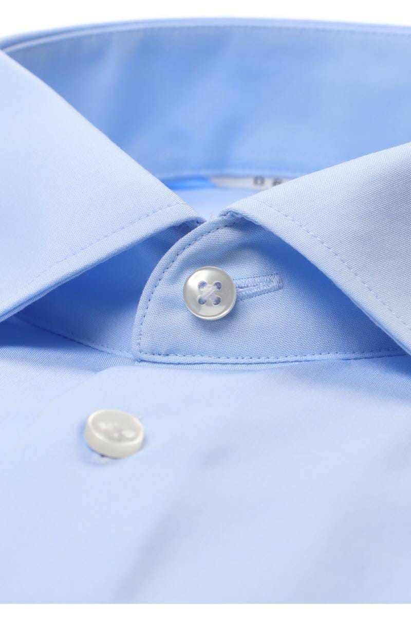 ETERNA Comfort Fit Hemd hellblau, Einfarbig