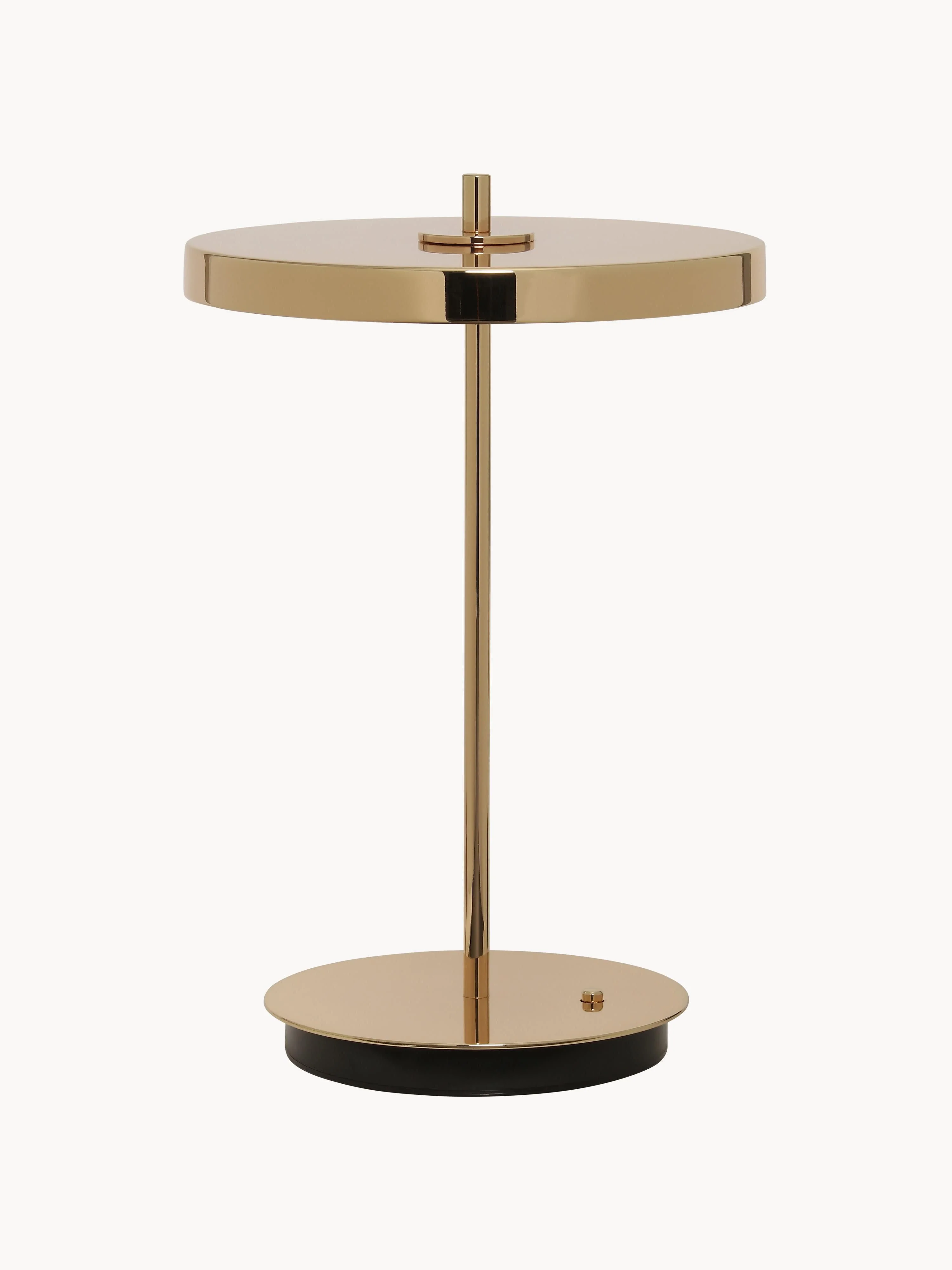 Kleine mobile LED-Tischlampe Asteria, dimmbar