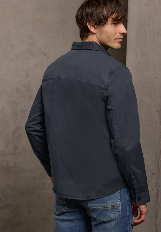 Garment dye Overshirt