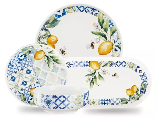 Serwis obiadowy na 6 osób (19 el.) Villa Italia - Limonetti GB110