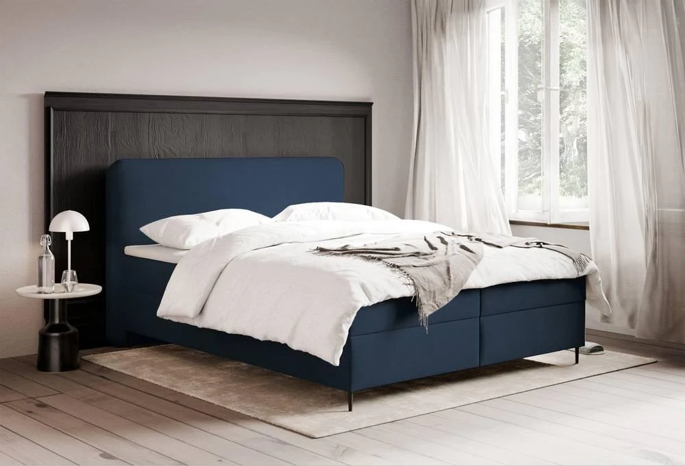 Boxspring Contero chenille 160 x 200 cm met opbergruimte