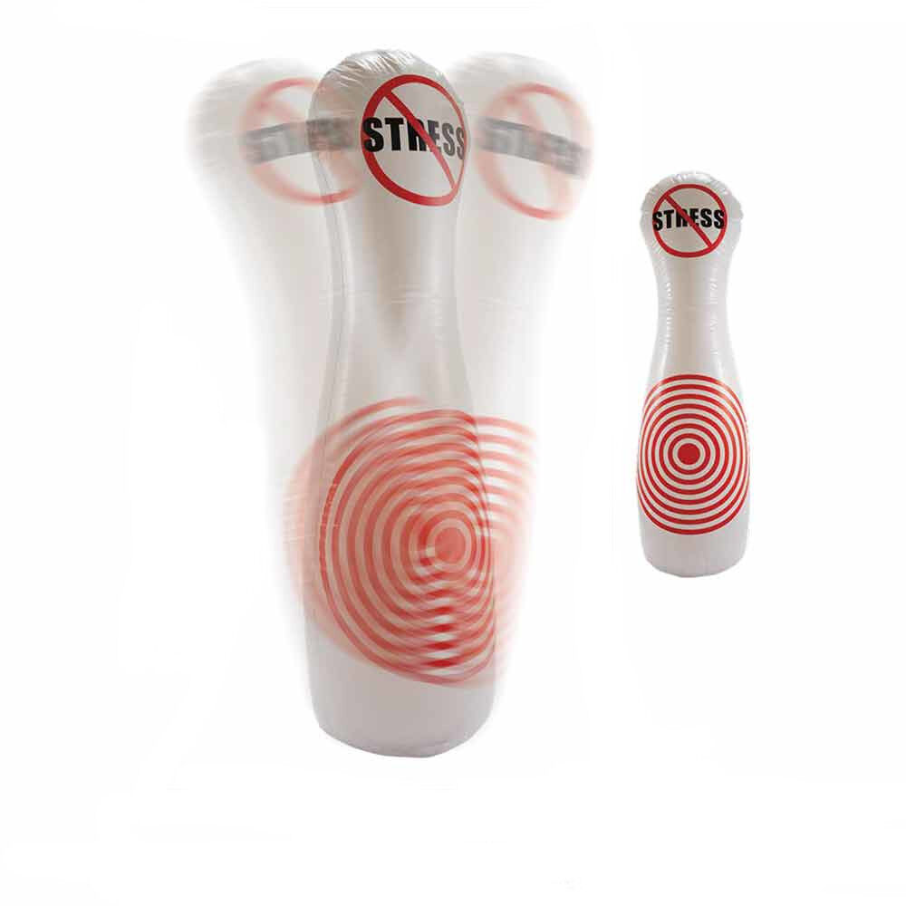 Punching ball quille gonflable anti stress