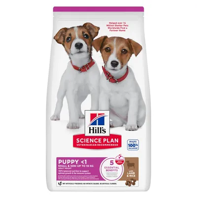 Hill's Science Plan Small & Mini Puppy Food with Lamb & Rice
