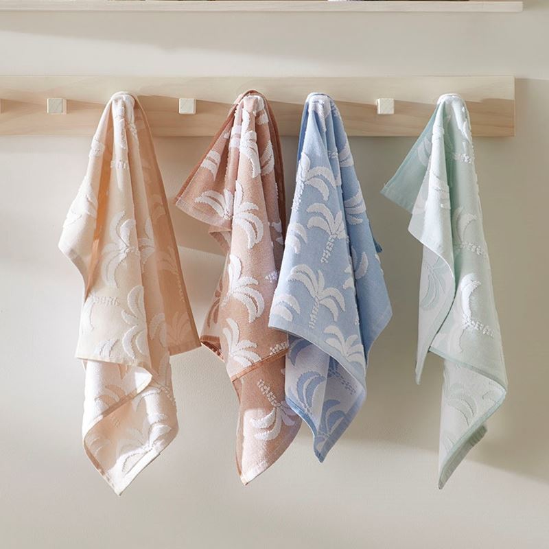 Mallorca Clay & Natural Tea Towel 2 Pack