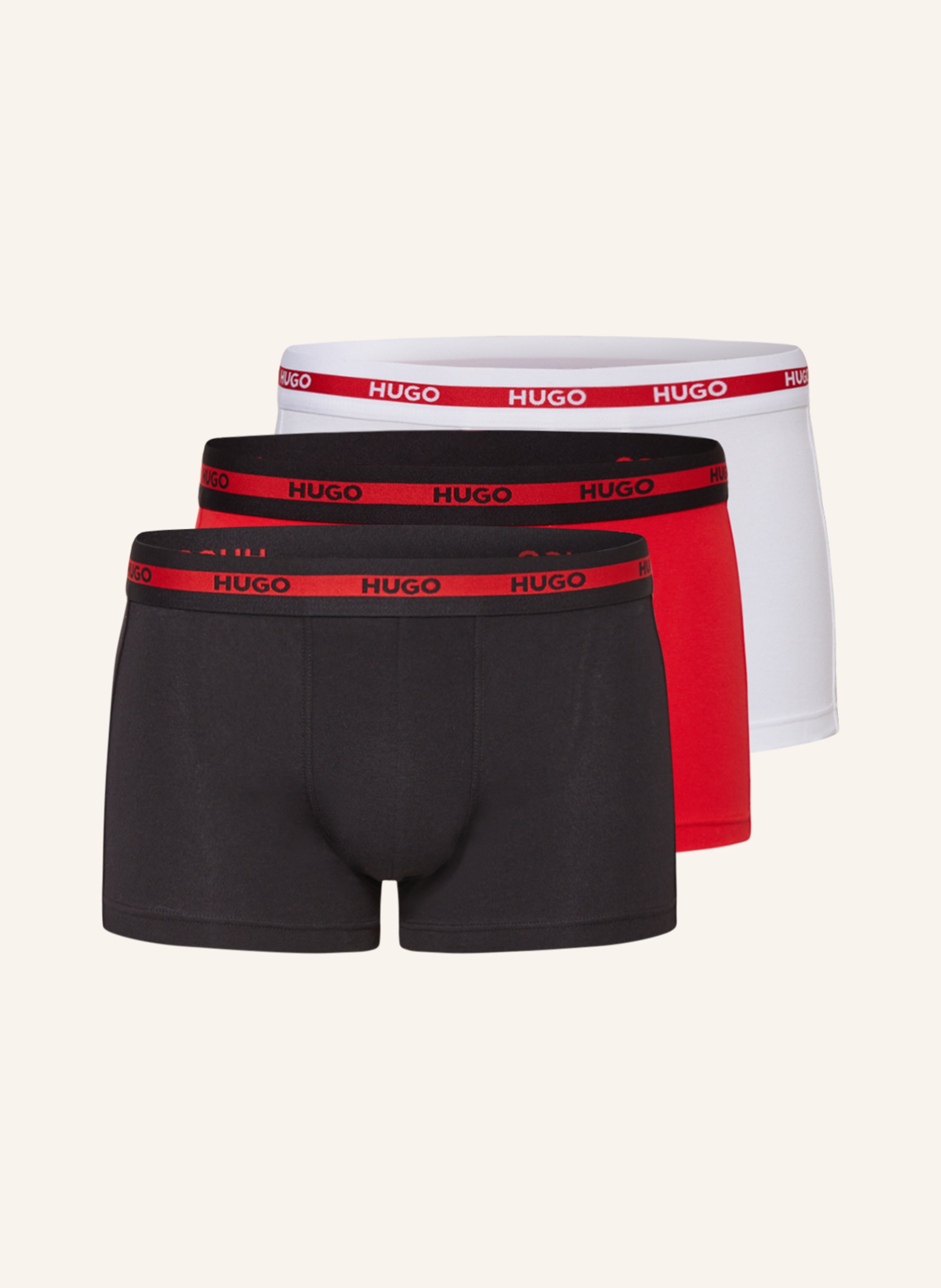 HUGO 3er-Pack Boxershorts TRIPLET PLANET