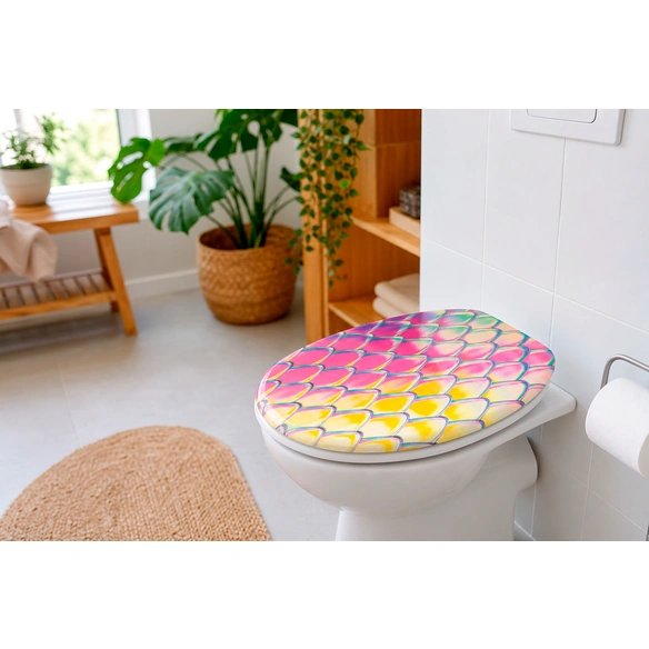 WC-Sitz »Dragon«, Duroplast, mit Absenkautomatik