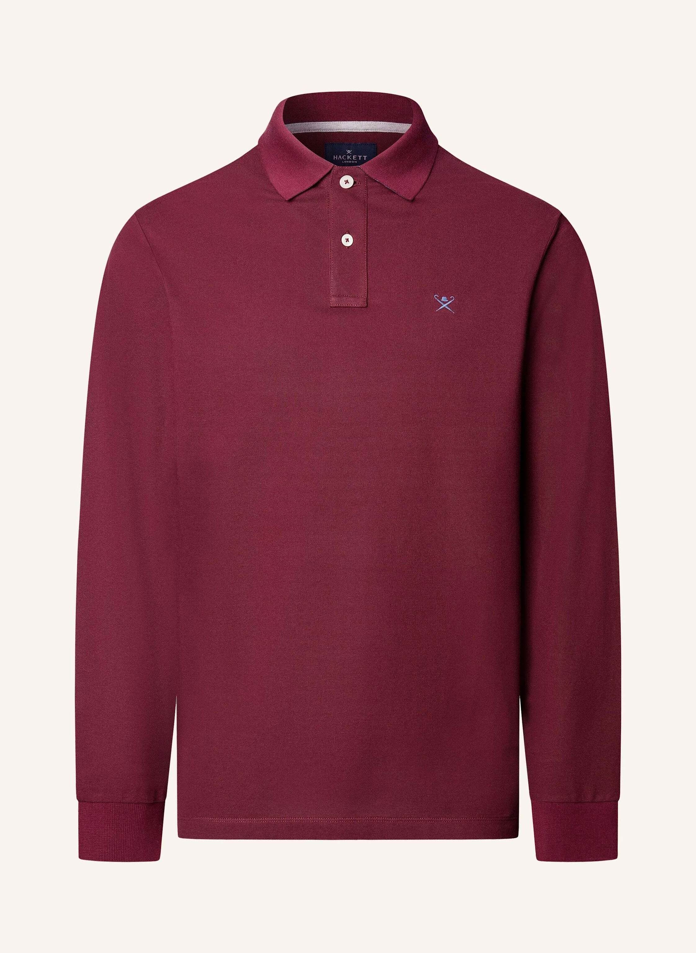 HACKETT LONDON Poloshirt SLIM FIT LOGO LS