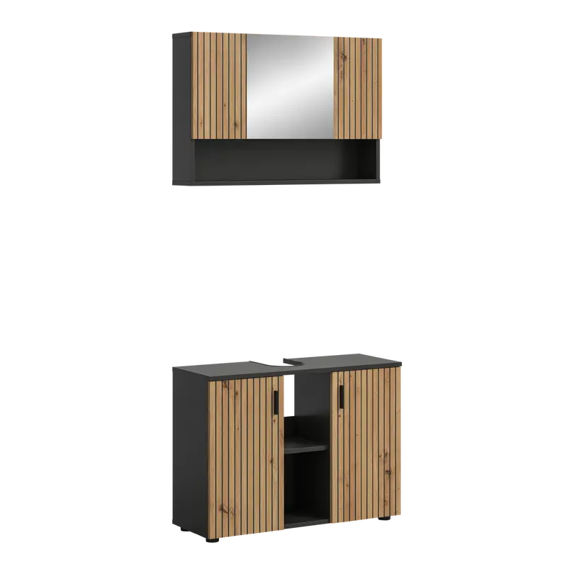 Badschrank 2-teilig Mone