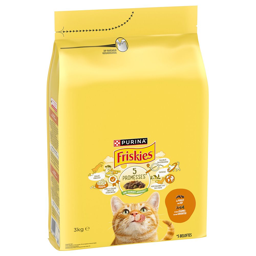 PURINA Friskies Adult Cat with Chicken and Vegetables
