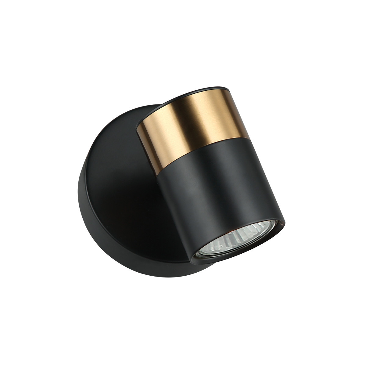 Kinkiet czarny ELICE 1xGU10x35W wym:11,5x13x10cm IP20 Italux