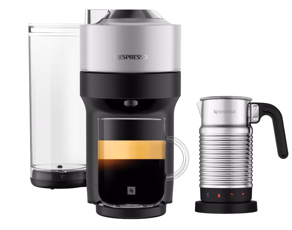 Vertuo Pop+ Silver Nespresso Coffee Machine