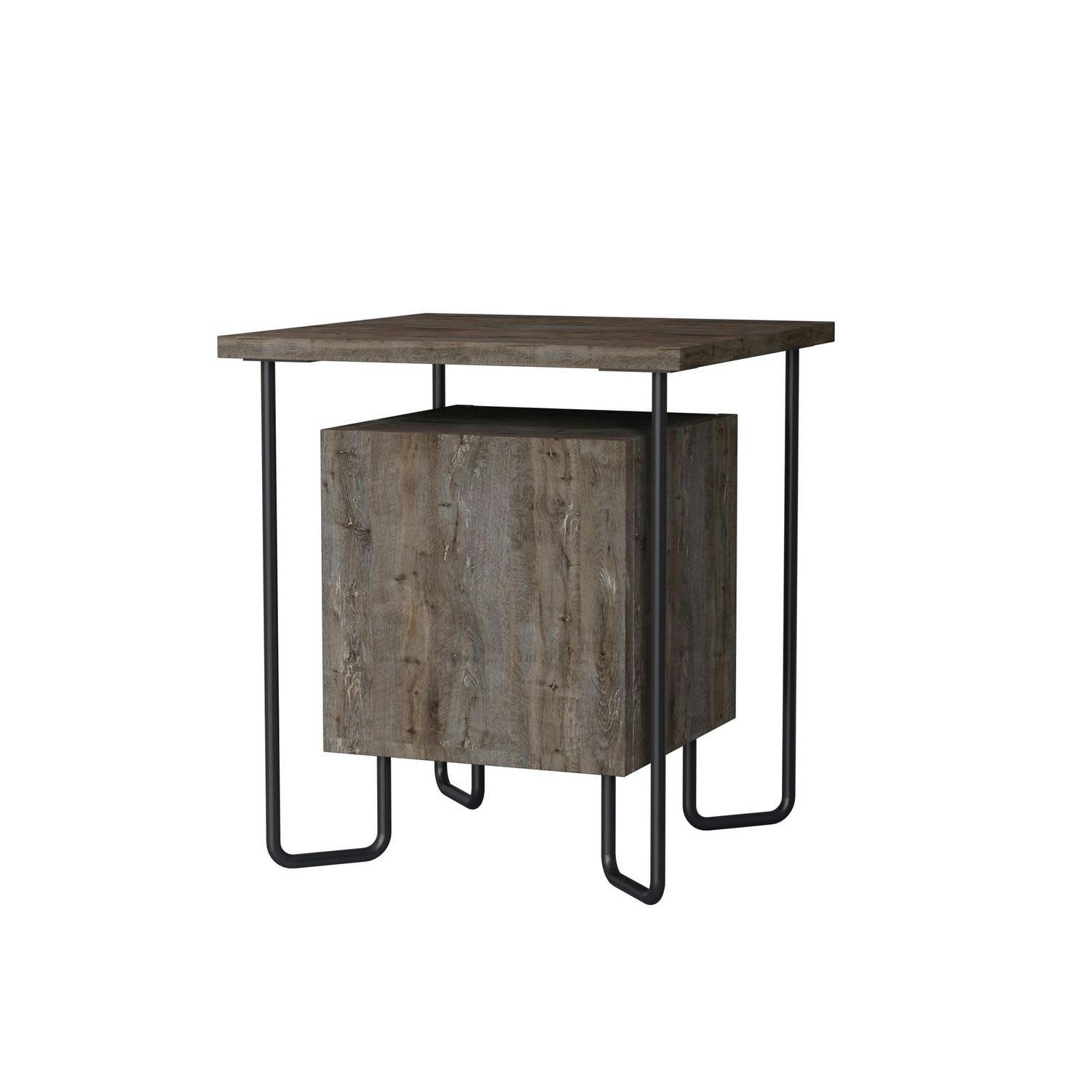 ACRES - Table de chevet design marron