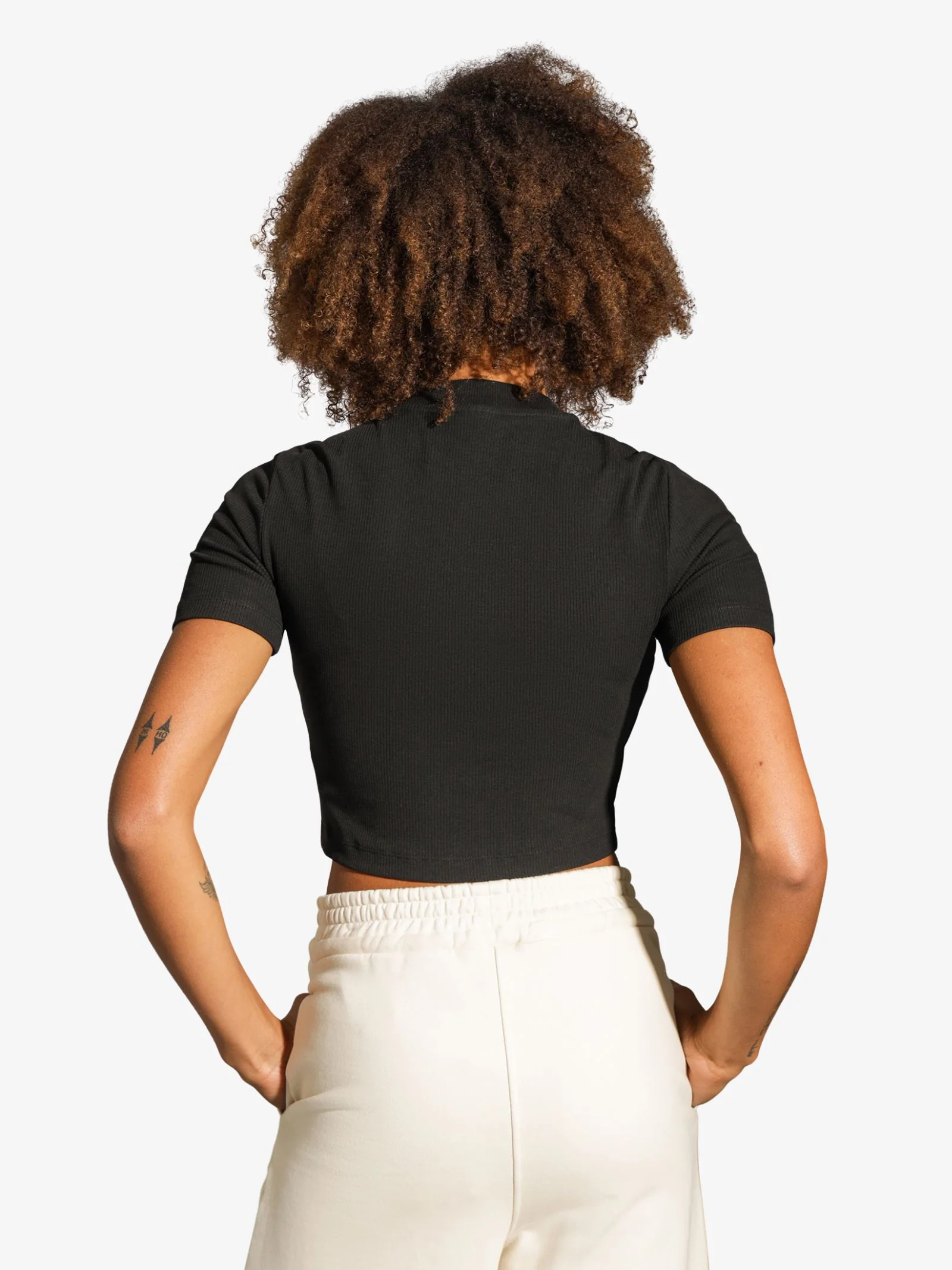 Adidas Cropped Rib Baby T-Shirt