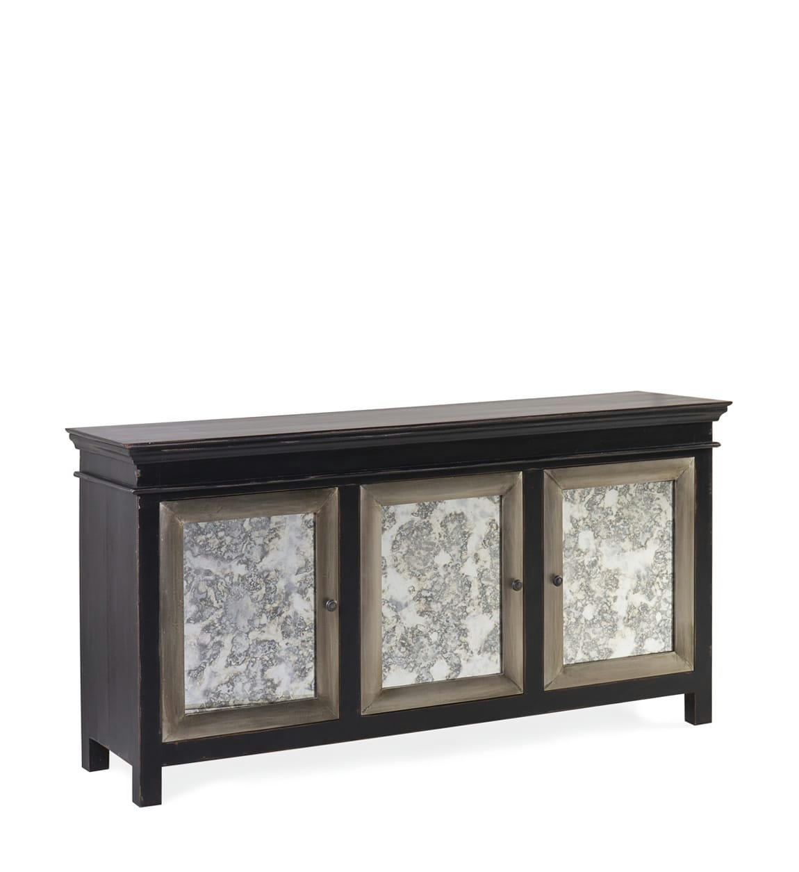 GATSBY - Buffet en bois d'acacia noire L 168 cm