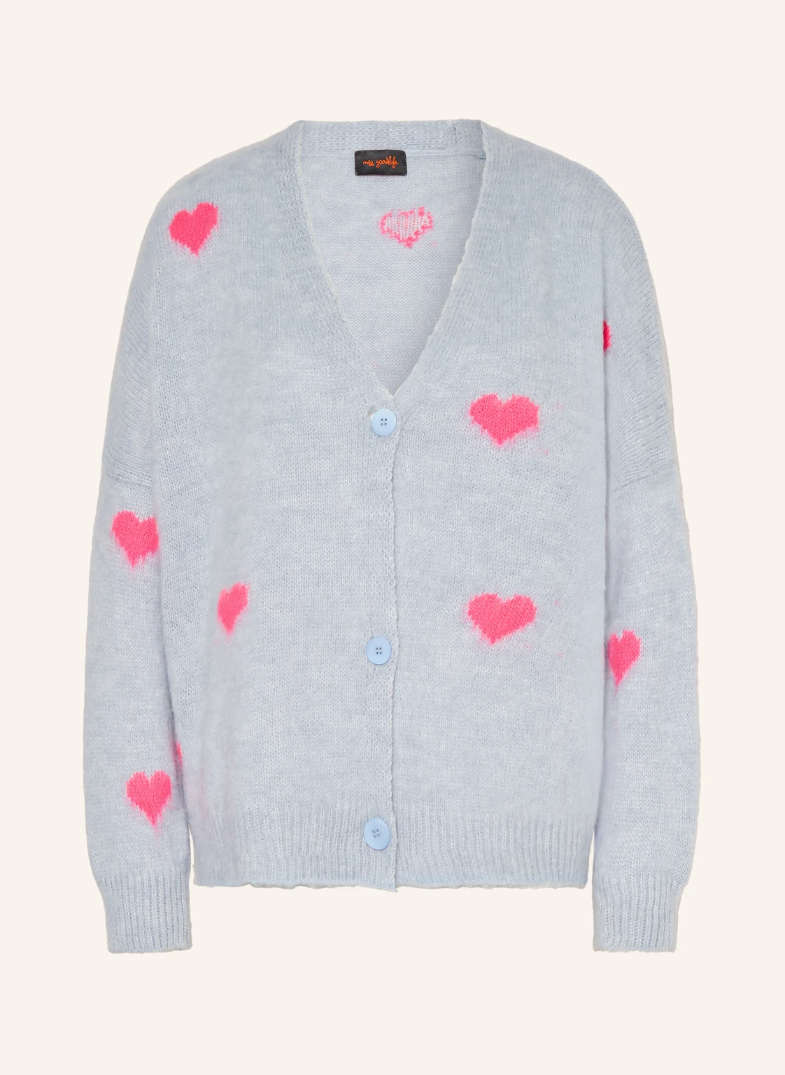 miss goodlife Strickjacke mit Alpaka