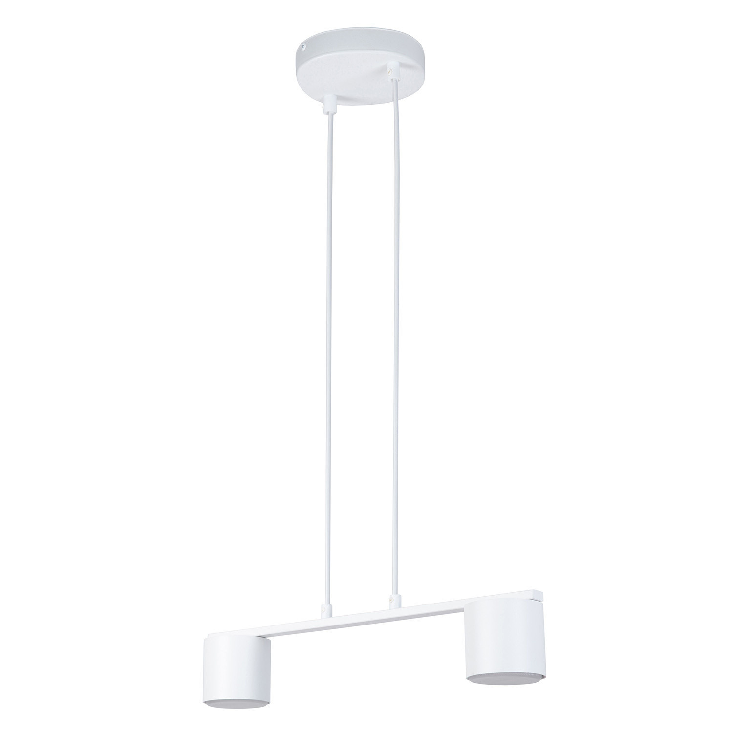 Lampa wisząca biała MILA 2xGX53x12W wym: 100x46x14 cm Sigma Lighting