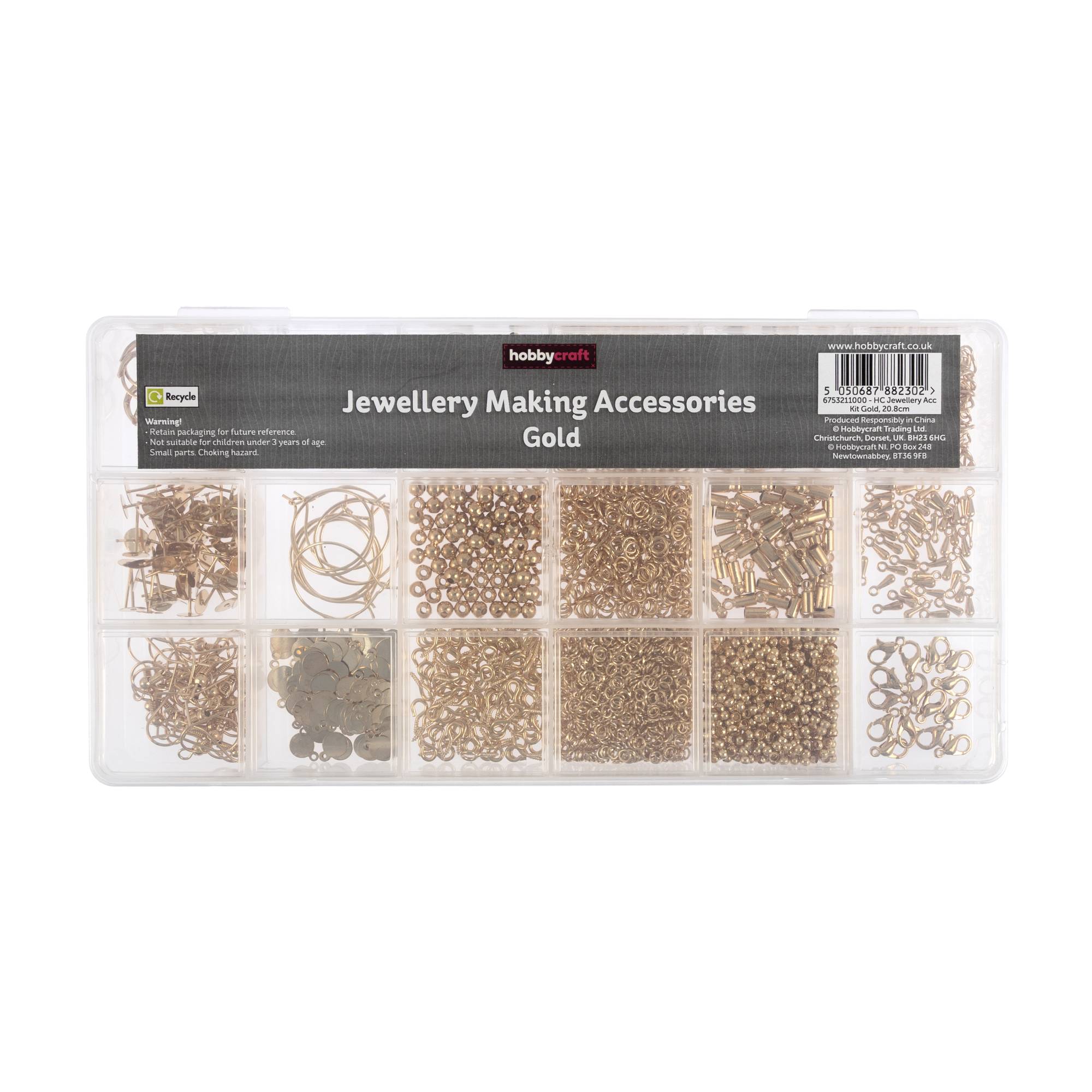 Gold Jewellery Accessories Kit