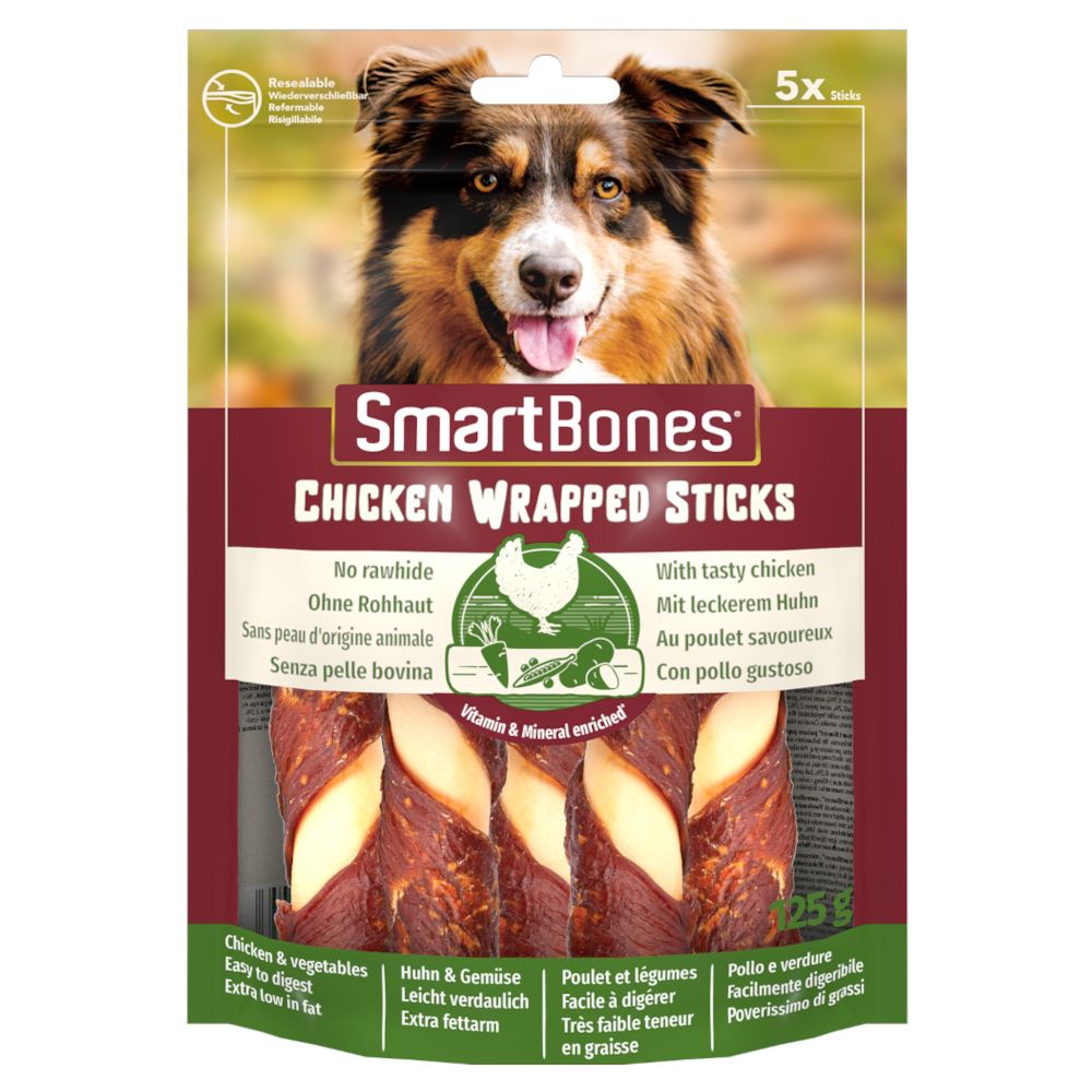 SmartBones Wrapped Sticks Chicken