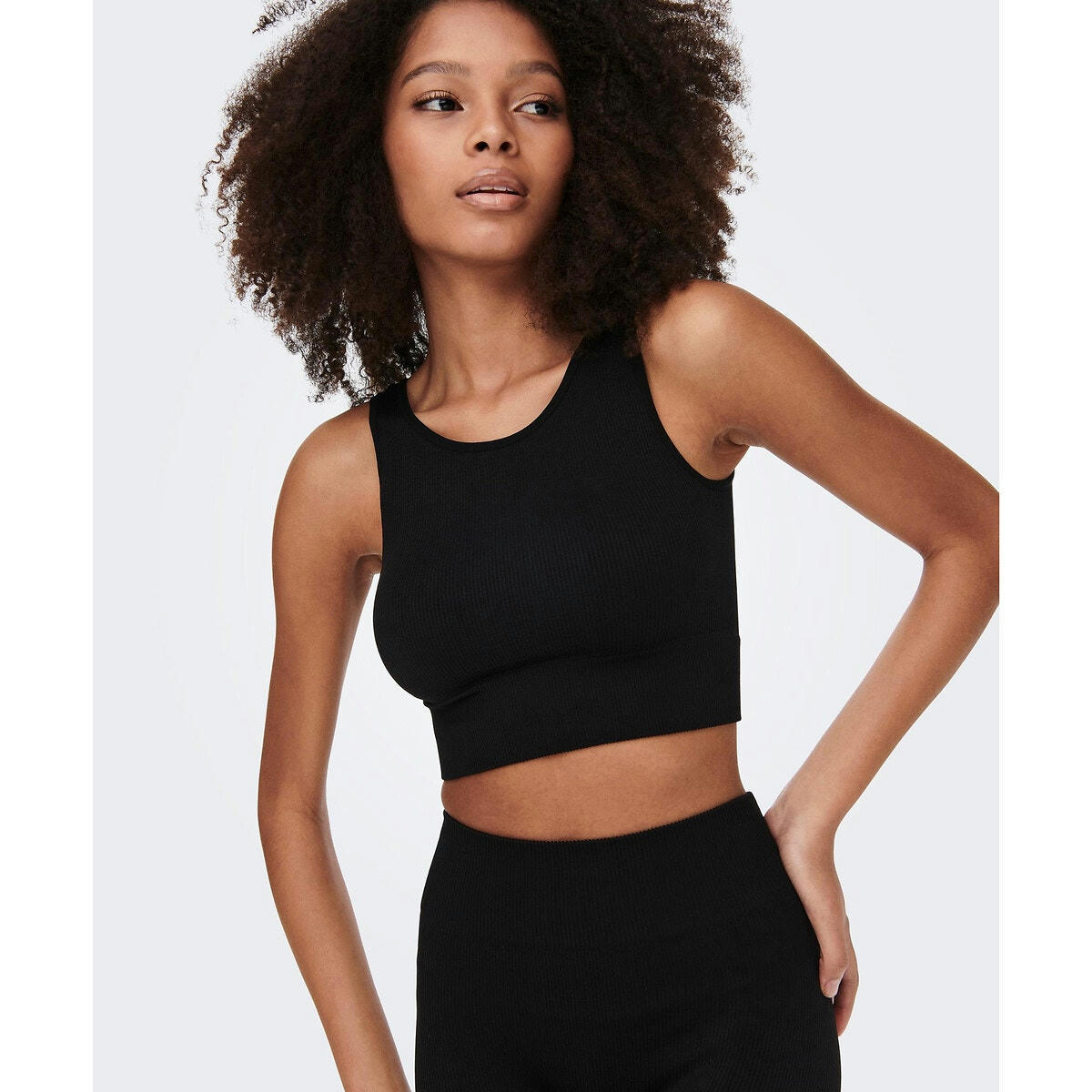 Crop-top Jaia sans coutures et respirant