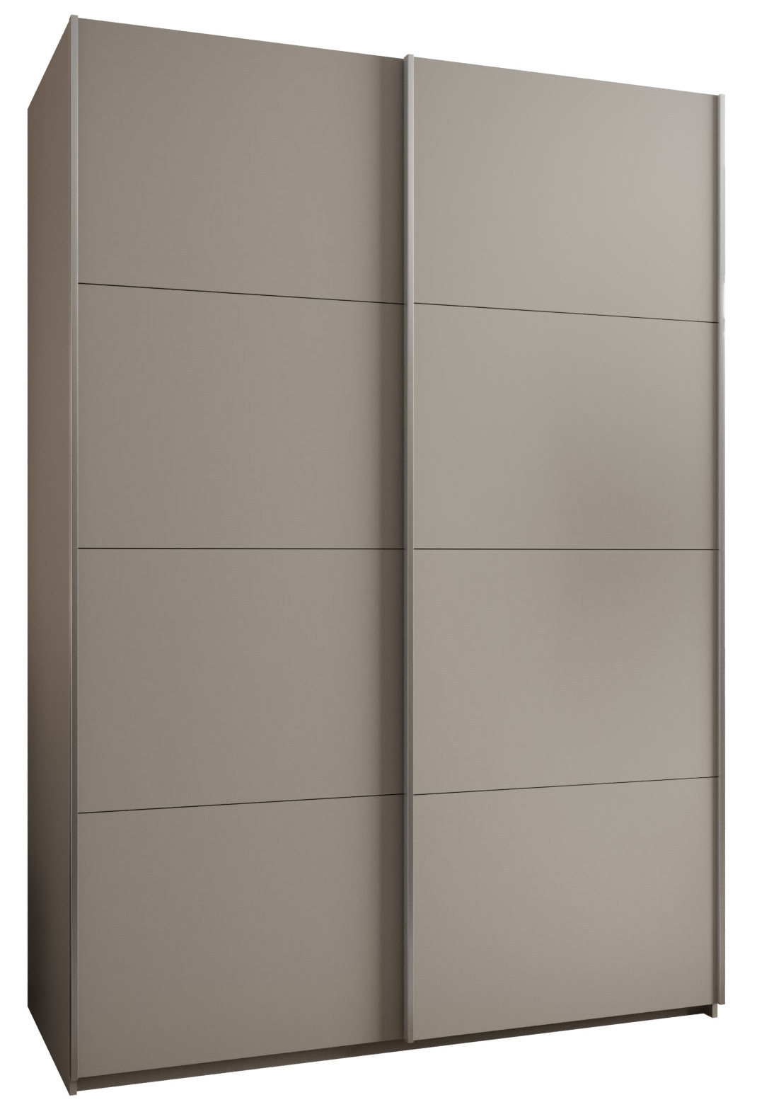 Szafa przesuwna 64 wysoka Lux 1 180 kaszmir kaszmir srebrny