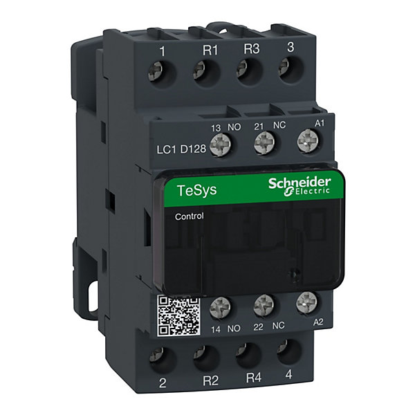 Lc1d128d7 Schneider - Contacteur Tétrapolaire - 2no 2nf - 25a - Bobine 42vca - Vis