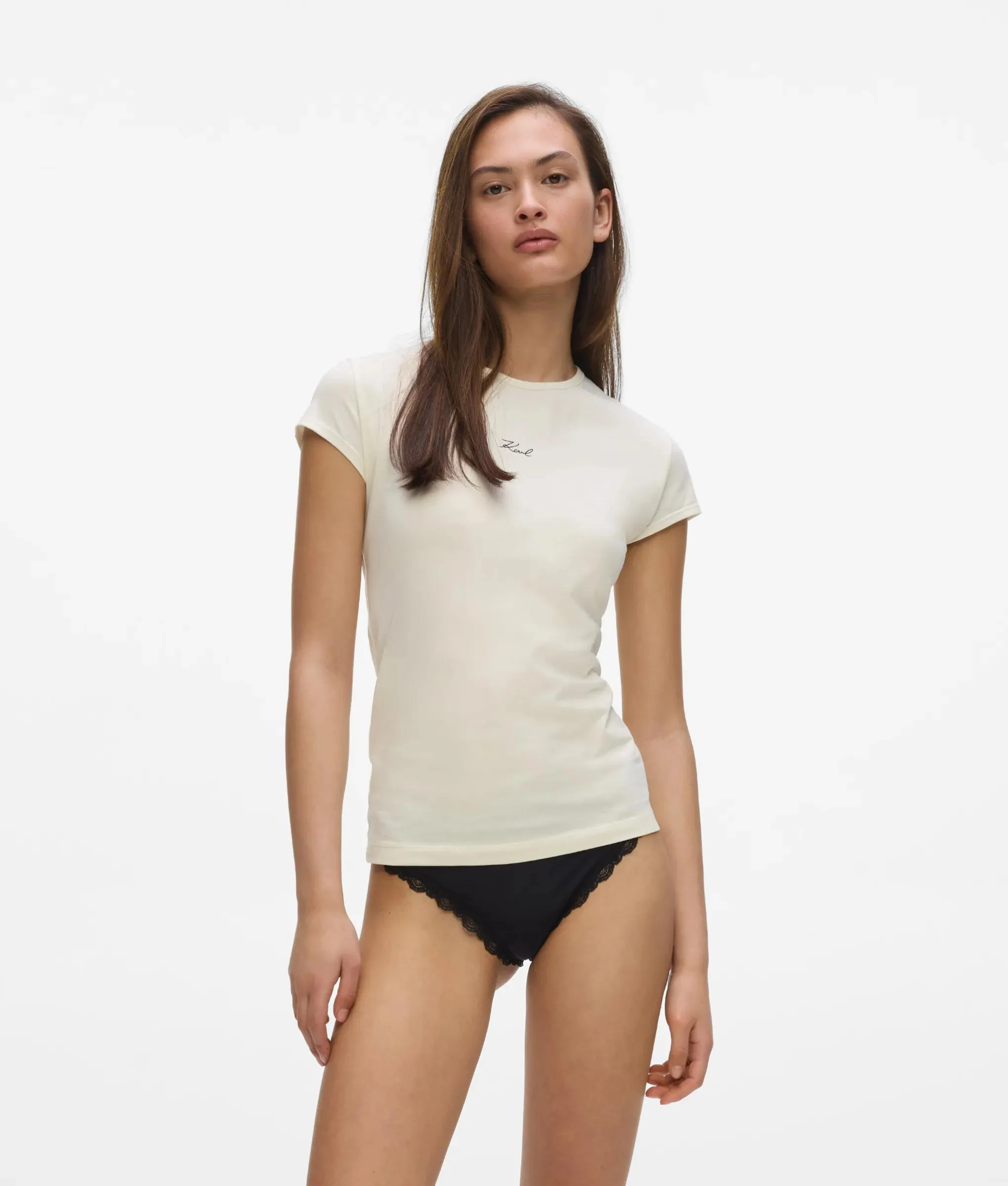 T-shirts stretch Signature – Lot de 2