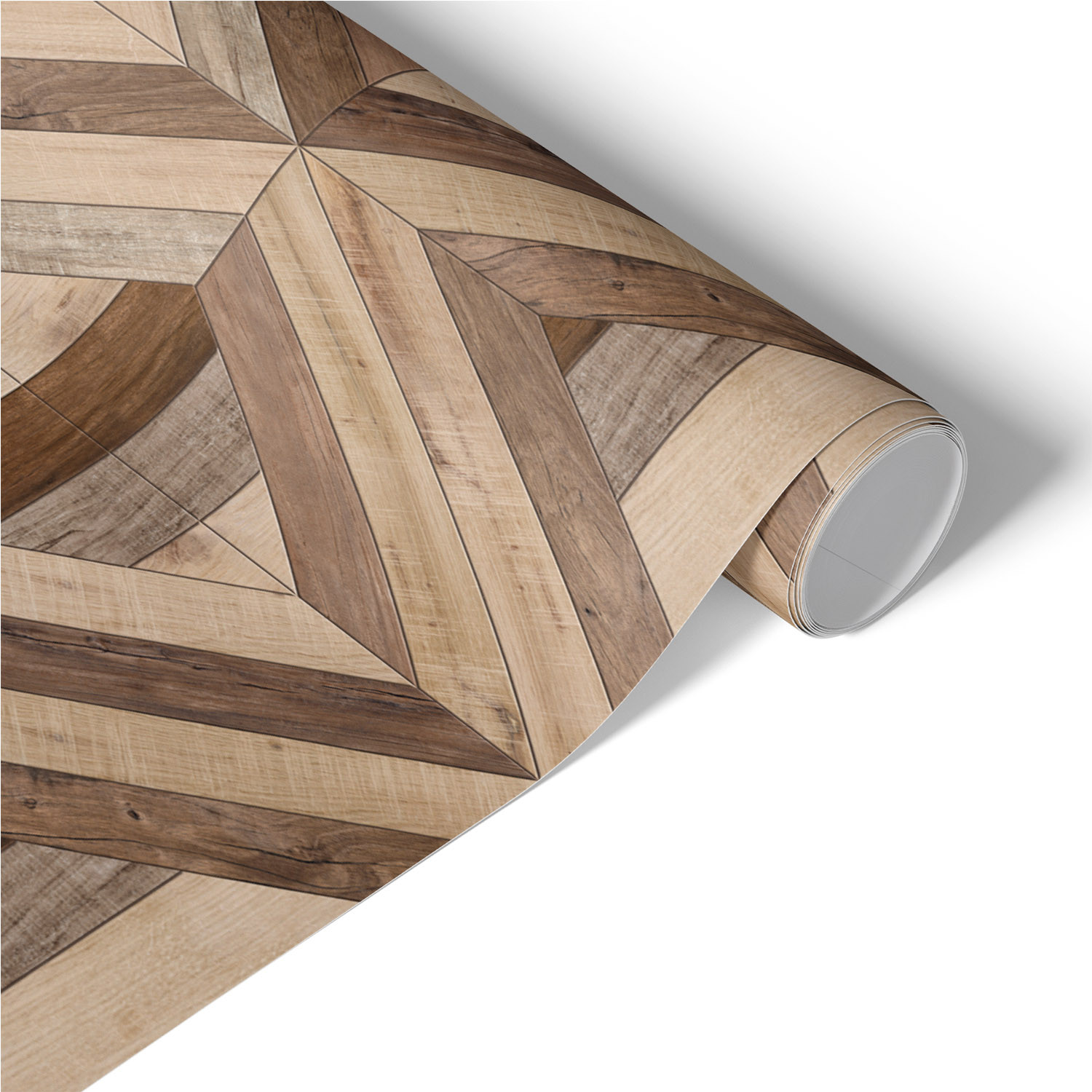 Okleina meblowa Ciepłe drewno 50x100 Folia samoprzylepna Słoje DIY